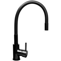 Pyramis Flessi Rubinetto Da Cucina Nero Opaco Elegante