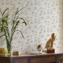 Papier Peint Intissé Laura Ashley Autumn Leaves Natural 1005 X 52cm Beige