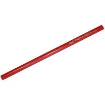 10pz Matita Da Falegname E Muratore Rossa (333) Mm.300