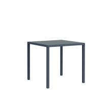 Vermobil Tavolo Quadris Metallo Quadrato 80 X 80 Cm H 75 Cm Grigio