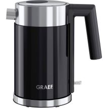 Graef - Wk402eu Bollitore Acciaio Inox, Nero Capacità Effettiva: 1 L