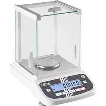 Bilancia analitica KERN – Piatto di pesata 230 x 310 mm – Capacità 120 g – Sensibilità 0.0001 g – Interfaccia RS-232