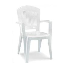 Scab - Super Eleganter Weißer Outdoor-sessel Aus Harz Design Pz 1