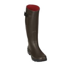 Sully Gummistiefel aus Naturkautschuk – Größe 44 – Robuste Profilsohle – Ideal für Garten und Outdoor-Aktivitäten