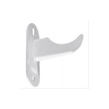 Meiwenti - Supporto Per Radiatore, In Ghisa, A Tenda, 90 Mm, Da Avvitare, Bianco Epossidico