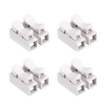 Conector De Cable Ch2 (100 Unidades), Terminales De Conexión Automática Para Tiras Led