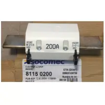Socomec - Fusible Industrial 81150200 Edf T2 - 200a 440v 115mm