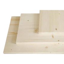 Tavola lamellare abete 18X300X2500 – 18 mm spessore, 300 mm larghezza, 2500 mm lunghezza – Guercio