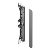 Set Attacchi Per Fissaggio Del Free Slim Hafele Antracite