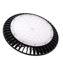Monzonite Haube 200w 6500k Schwarz 22000lm Ip65 Led Smd 12,5x35x35 Cm