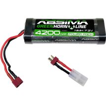 Absima Modellbau-akkupack (nimh) 7.2 V 4200 Mah Zellen-zahl: 6 Hardcase T-buchse, Tamiya-buchse