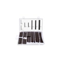 Set di 127 coperture termorestringenti nere – gomma EVA – 40mm, 80mm, 85mm – diametri: 2mm, 2.5mm, 3.5mm, 5mm, 7mm, 10mm, 13mm – ONLEX