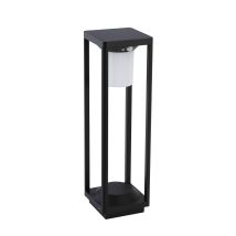 Lucande - Lámparas Solares 'nilea' En Negro De Aluminio