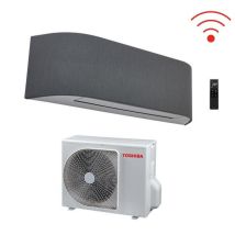 Climatizzatore Condizionatore Toshiba Inverter Serie Haori 13000 Btu R-32 Ras-b13n4kvrg-e Wi-fi Integrato A+++ Grigio Chiaro/grigio Scuro - Novita' 