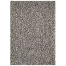 Tapis Shaggy 60x110 Gris Clair Tissé Rectangle Motif Uni Sg Loca