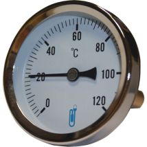 Bimetall-thermometer Mit Zifferblatt Und Horizontalem Taucher 40 Mm