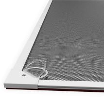 Windhager Pollenschutz-magnetfenster 100 X 120 Cm Grau/weiß Kürzbar Fliegenschutzgitter