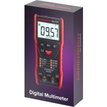 Multímetro digital Zing TC20 – Voltímetro, amperímetro, ohmímetro – Detección de voltaje sin contacto – True RMS – Ermenrich