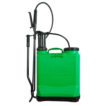 MATABI Rückenspritze BASIC 12L – Drucksprühgerät mit ergonomischem Griff und Fiberglaslanze – 3,6 kg – 1300 mm Schlauchlänge – 810 mm Lanze