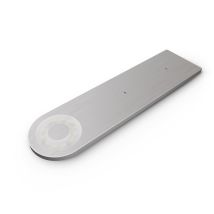 HS ROWE LED-Lichtleiste 12V DC 2,4W Aluminium für Vitrinen und Regale – 3cm – 50cm – Warmweiß