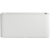Vaso Elho Jive Terrace 80 Cm – Eleganza Moderna Per Terrazze E Giardini - Colore: Bianco