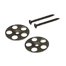 Wholeseal - Wetroom 50 Pack Of 45mm Screws And 35mm Wall Washers