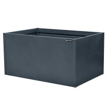 Zipper – Galvanized Steel Raised Garden Bed – 100 cm Width, 156 cm Length, 76 cm Height – Easy Assembly – Anthracite Colour