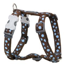 Red Dingo Style Pois Hundegeschirr Rot Mit Punkten