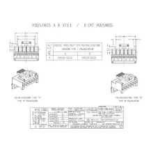 Molex - 94509-5610 Toma Hembra De 6 Vías - Polarización A