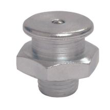 100 Gerade Schmiernippel Mit Flachem Kopf, 1/8-28, Stahl Umeta 4101761