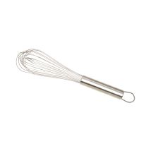 KITCHENCHEF Handrührbesen aus Edelstahl – 35 cm – 8 Schneebesenstangen – Spülmaschinenfest – Rost- und biegfest – 12 Monate Garantie