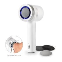 Râpe Électrique Anti-callosités Silk'n Vacupedi Avec Aspiration Intégrée Et 2 Râpes Incluses