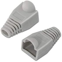 Funda sujetacables RJ-45 Gris – 10 piezas – AISENS