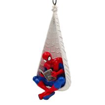 Decorazione Natalizia Spiderman 3D – Kurt S. Adler – Resina – 10 cm