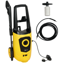 High-performance Power Washer 1800w, 150 Bar, 510 L/h Yellow - Durhand
