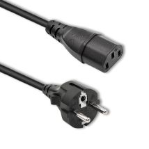 Cavo Di Alimentazione Qoltec Iec C13/schuko 3x0,75 Mm² 1,8 M