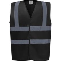 Ropa De Protección Yoko Hi-vis 2 Bands & Braces Velcro Reflectante