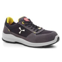 Zapato de seguridad Payper gris/negro S1P - Cuero serraje repelente al agua - Tallas 39-52 - Certificación S1P