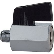 Mini Valvola A Sfera 13,16 Mm G 1/4 Di Pollice Ig / Ag Riegler