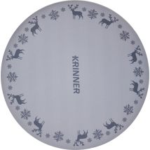 Krinner Weihnachtsbaumunterlage Ø 60 Cm Grau Weihnachtsbaumdecke