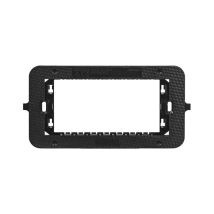 Ave Interruttori Catalogo - Soporte Smart44 Negro Con Tornillos 4m Ave 44a04sm