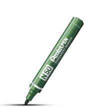 Pentel N 50 Marcatore Permanente Tipo Di Punta Verde 12 Pz
