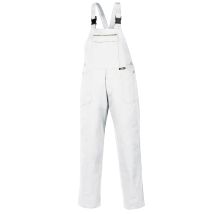 Latzhose 100 % Baumwolle 290 g/m² Größe 30 Weiß