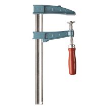 Pressa A Vite Con Freno E Manico In Legno 40cm Asta Urko 32x10mm Sporgenza 180mm - 1537040