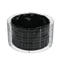 Hochbeet Bellissa Basic Round Verzinkt 81 Cm X 40 Cm