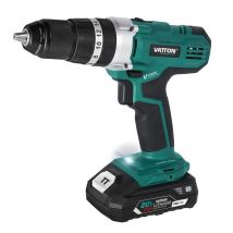 Taladro Percutor Atornillador 20v Vatton 1 Batería 2.0 Ah