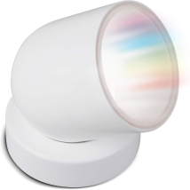 Idual Tulip Lampada Proiettore Con Telecomando, Bianco, 16 W, 2700 K, 750 Lm