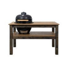 Arbor Garden Solutions - Grill Table, Bbq Kitchen Space For Kamado Bono Limited (l-160cm W-90cm H-88cm)