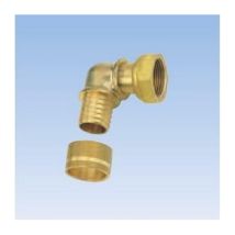 Gripp – Elbow Floating Nut – Brass – 3/4 Inch – Thread 16 – Yellow