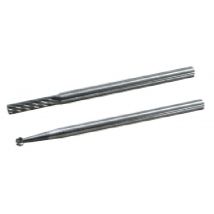 Maxicraft - 2 Fresas Esféricas De Carburo De Tungsteno Ø 1 / 1,8 Mm